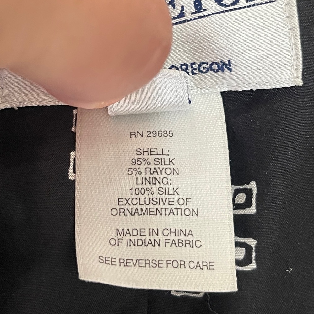 Pendleton Houndstooth Tweed Collarless Mod Preppy… - image 7